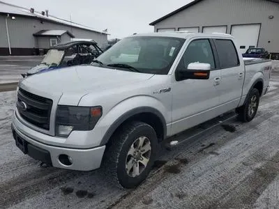 Silver 2013 Ford F-150 SuperCrew Cab FX4 Pickup 4D 5 1/2 ft for sale in Wadena, MN