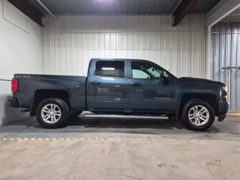 Blue 2018 Chevrolet Silverado 1500 Crew Cab Z71 LT Pickup 4D 5 3/4 ft for sale in Wadena, MN