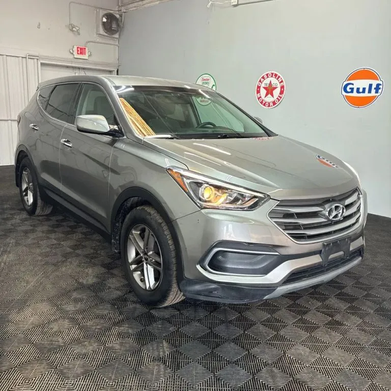Silver 2018 Hyundai Santa Fe Sport Sport Utility 4D for sale in Wadena, MN