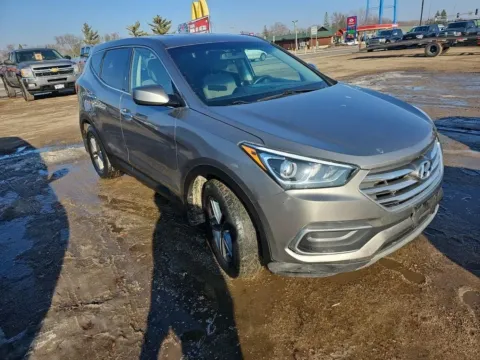 Silver 2018 Hyundai Santa Fe Sport Sport Utility 4D for sale in Wadena, MN