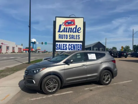 Silver 2018 Hyundai Santa Fe Sport Sport Utility 4D for sale in Wadena, MN