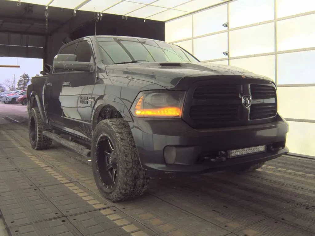 Black 2015 Ram 1500 Crew Cab Sport Pickup 4D 5 1/2 ft for sale in Wadena, MN