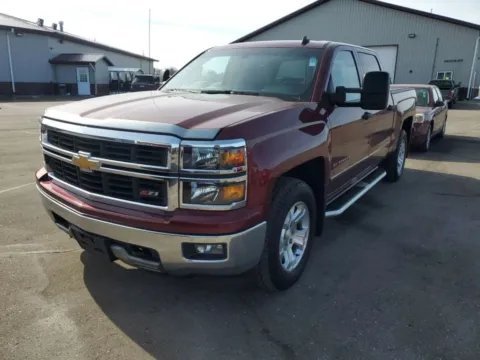 Red 2014 Chevrolet Silverado 1500 Crew Cab Z71 LT Pickup 4D 5 3/4 ft for sale in Wadena, MN