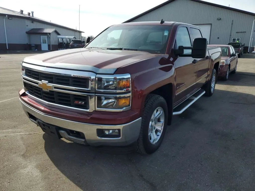 Red 2014 Chevrolet Silverado 1500 Crew Cab Z71 LT Pickup 4D 5 3/4 ft for sale in Wadena, MN