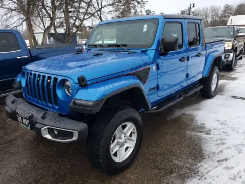 Blue 2020 Jeep Gladiator Sport S Pickup 4D 5 ft for sale in Wadena, MN