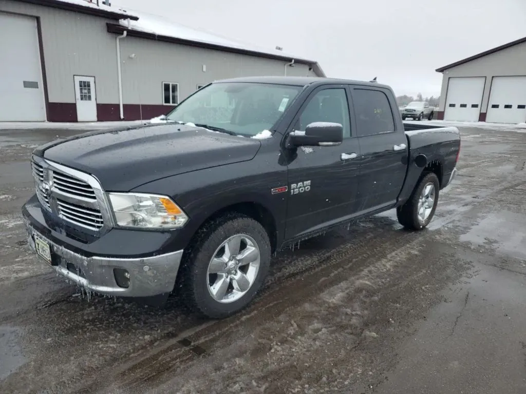 Black 2017 Ram 1500 Crew Cab Big Horn Pickup 4D 5 1/2 ft for sale in Wadena, MN