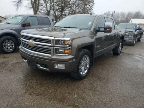 Brown 2014 Chevrolet Silverado 1500 Crew Cab High Country Pickup 4D 5 3/4 ft for sale in Wadena, MN