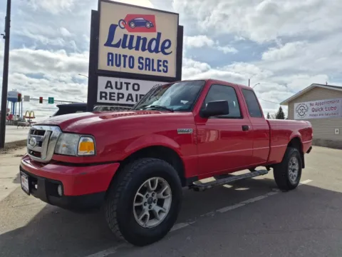 Red 2007 Ford Ranger Super Cab XLT Pickup 2D 6 ft for sale in Wadena, MN