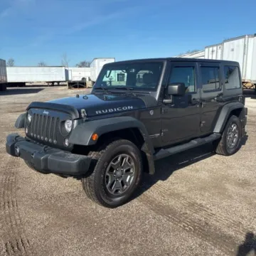 Gray 2018 Jeep Wrangler Unlimited Rubicon (JK) Sport Utility 4D for sale in Wadena, MN