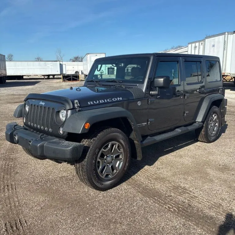 Gray 2018 Jeep Wrangler Unlimited Rubicon (JK) Sport Utility 4D for sale in Wadena, MN