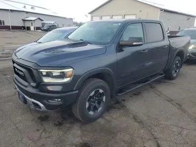 Gray 2021 Ram 1500 Crew Cab Rebel Pickup 4D 5 1/2 ft for sale in Wadena, MN