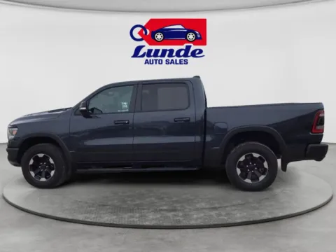 Photos of 2021 Ram 1500 Crew Cab Rebel Pickup 4D 5 1/2 ft for sale in Wadena, MN at Lunde Auto Sales Center
