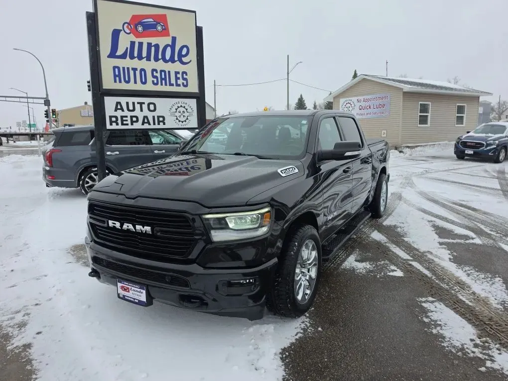 Black 2020 Ram 1500 Crew Cab Big Horn Pickup 4D 5 1/2 ft for sale in Wadena, MN