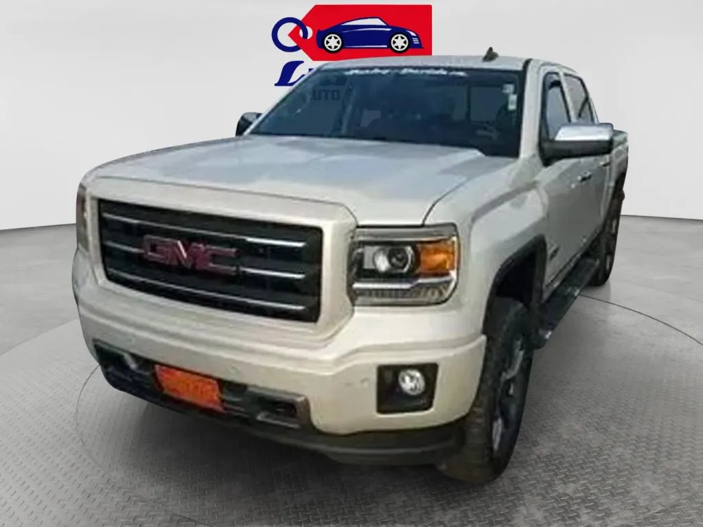 White 2015 GMC Sierra 1500 Crew Cab SLT Pickup 4D 5 3/4 ft for sale in Wadena, MN