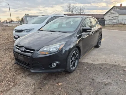 Black 2012 Ford Focus Titanium Hatchback 4D for sale in Wadena, MN