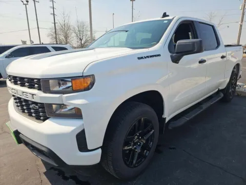 Photos of 2021 Chevrolet Silverado 1500 Crew Cab Custom Pickup 4D 5 3/4 ft for sale in Wadena, MN at Lunde Auto Sales