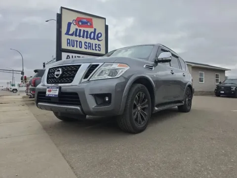 Silver 2019 Nissan Armada Platinum Sport Utility 4D for sale in Wadena, MN