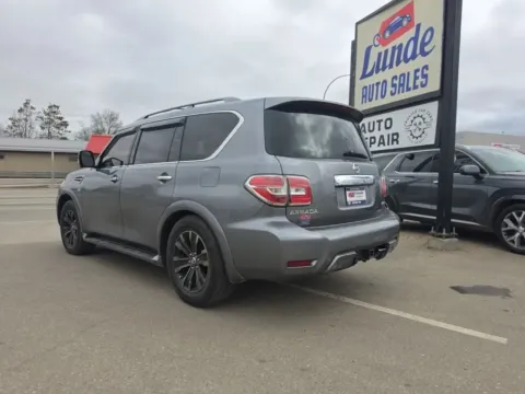 More photos of 2019 Nissan Armada Platinum Sport Utility 4D at Lunde Auto Sales, MN