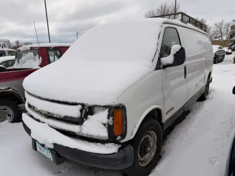 Red 1999 Chevrolet Express 3500 Cargo Van for sale in Wadena, MN