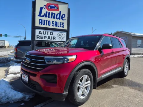 Red 2020 Ford Explorer XLT Sport Utility 4D for sale in Wadena, MN