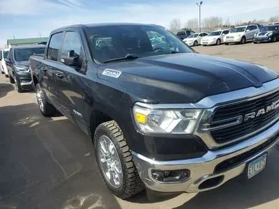 Photos of 2021 Ram 1500 Crew Cab Big Horn Pickup 4D 5 1/2 ft for sale in Wadena, MN at Lunde Auto Sales