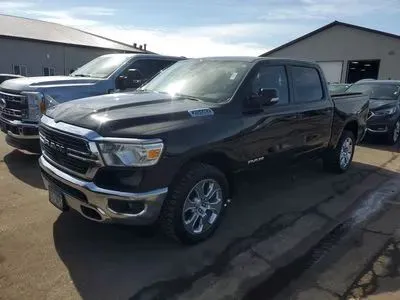 Black 2021 Ram 1500 Crew Cab Big Horn Pickup 4D 5 1/2 ft for sale in Wadena, MN