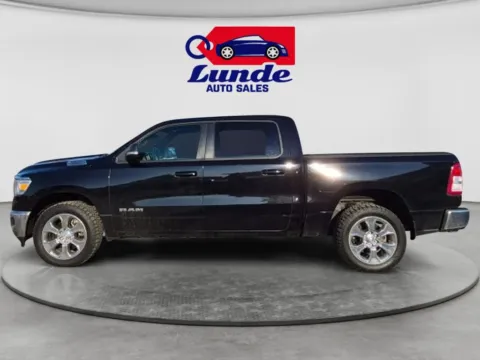 Photos of 2021 Ram 1500 Crew Cab Big Horn Pickup 4D 5 1/2 ft for sale in Wadena, MN at Lunde Auto Sales