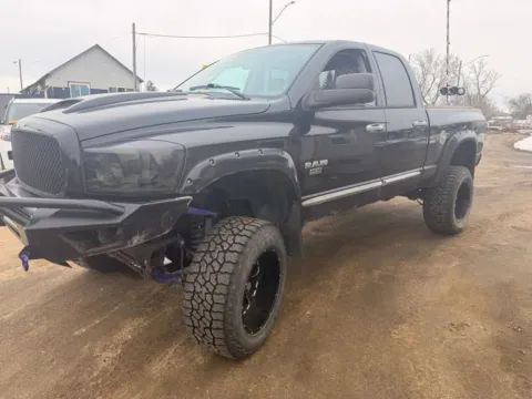 Black 2008 Dodge Ram 1500 Quad Cab ST Pickup 4D 8 ft for sale in Wadena, MN