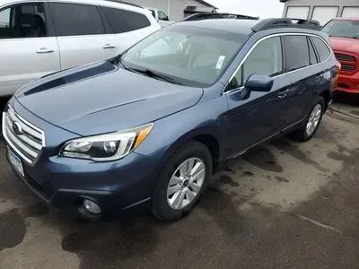 Blue 2015 Subaru Outback 2.5i Premium Wagon 4D for sale in Wadena, MN