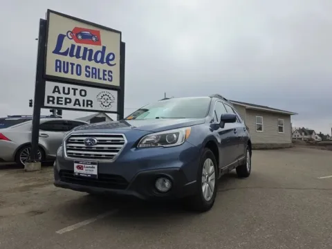Blue 2015 Subaru Outback 2.5i Premium Wagon 4D for sale in Wadena, MN