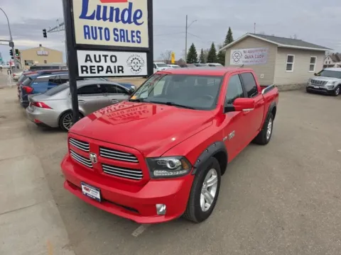 Photos of 2015 Ram 1500 Crew Cab Sport Pickup 4D 5 1/2 ft for sale in Wadena, MN at Lunde Auto Sales