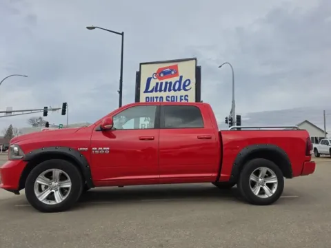 Another view of 2015 Ram 1500 Crew Cab Sport Pickup 4D 5 1/2 ft for sale in Wadena, MN at Lunde Auto Sales
