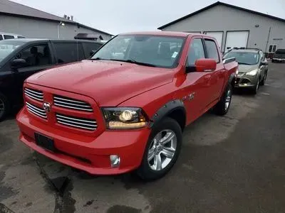 Red 2015 Ram 1500 Crew Cab Sport Pickup 4D 5 1/2 ft for sale in Wadena, MN