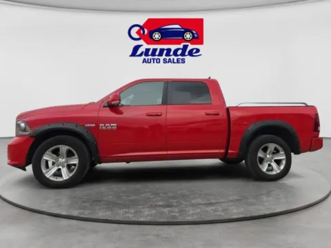 Another view of 2015 Ram 1500 Crew Cab Sport Pickup 4D 5 1/2 ft for sale in Wadena, MN at Lunde Auto Sales