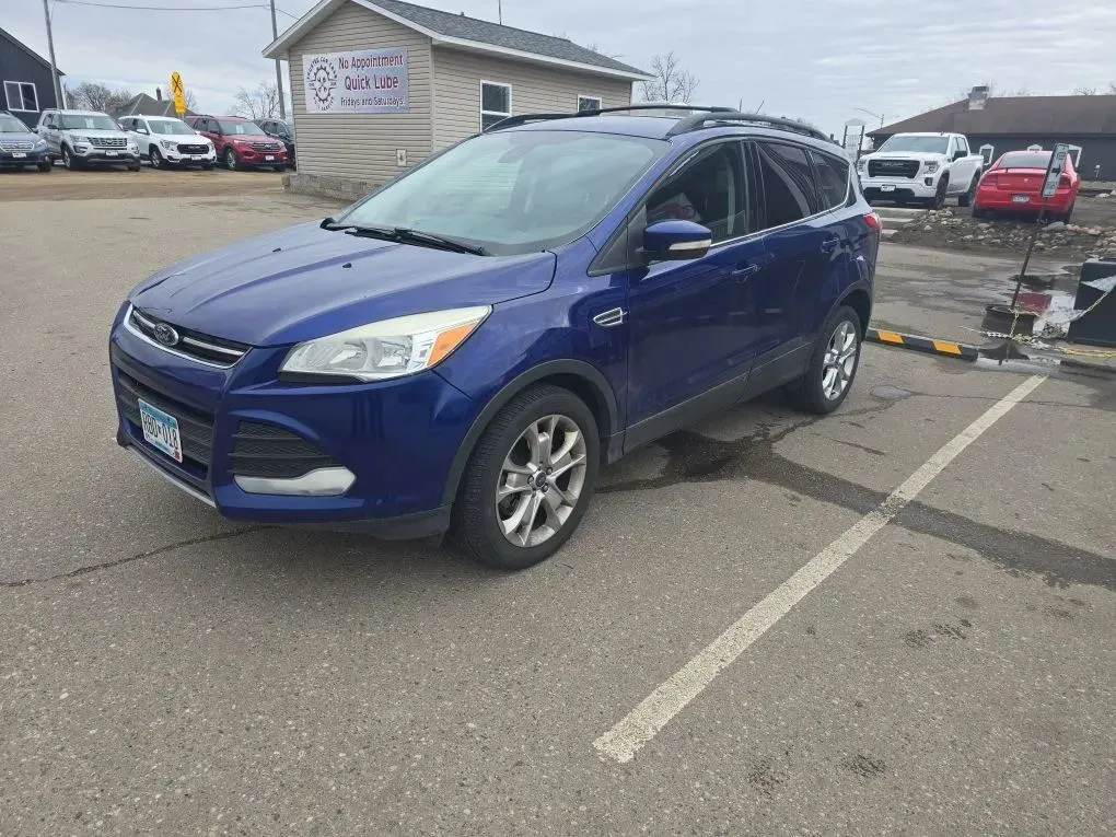 Blue 2013 Ford Escape SEL Sport Utility 4D for sale in Wadena, MN