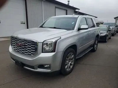 Silver 2018 GMC Yukon Denali Sport Utility 4D for sale in Wadena, MN