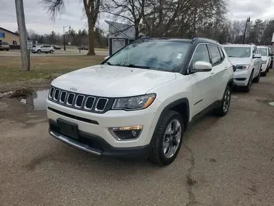 White 2018 Jeep Compass Limited Sport Utility 4D for sale in Wadena, MN