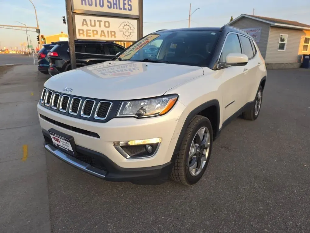 White 2018 Jeep Compass Limited Sport Utility 4D for sale in Wadena, MN