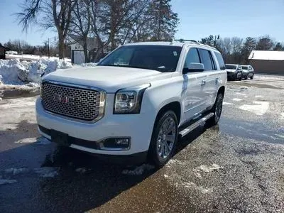 White 2015 GMC Yukon Denali Sport Utility 4D for sale in Wadena, MN