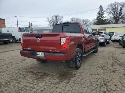 Another view of 2017 Nissan Titan Crew Cab SL Pickup 4D 5 1/2 ft for sale in Wadena, MN at Lunde Auto Sales