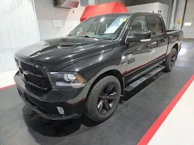 Black 2018 Ram 1500 Crew Cab Sport Pickup 4D 5 1/2 ft for sale in Wadena, MN