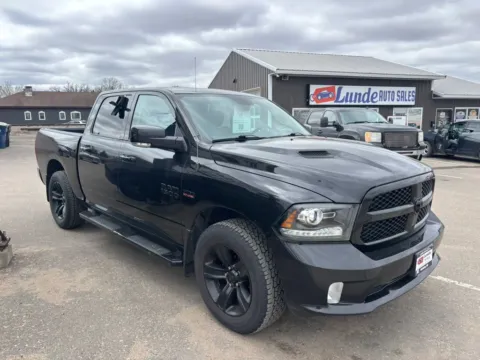 Another view of 2018 Ram 1500 Crew Cab Sport Pickup 4D 5 1/2 ft for sale in Wadena, MN at Lunde Auto Sales