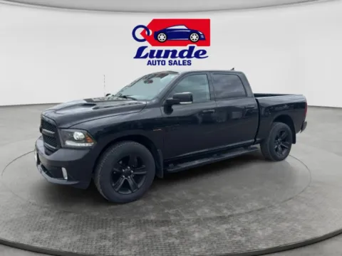 Black 2018 Ram 1500 Crew Cab Sport Pickup 4D 5 1/2 ft for sale in Wadena, MN