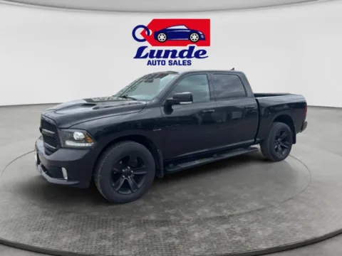 Black 2018 Ram 1500 Crew Cab Sport Pickup 4D 5 1/2 ft for sale in Wadena, MN