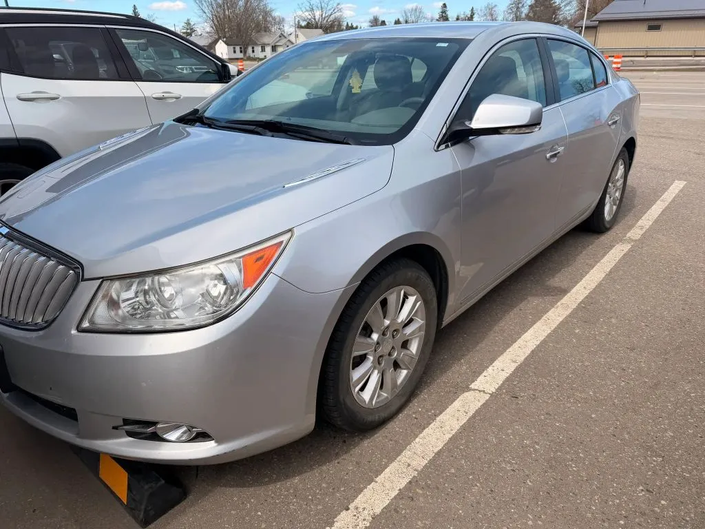 Silver 2012 Buick LaCrosse Premium I Sedan 4D for sale in Wadena, MN