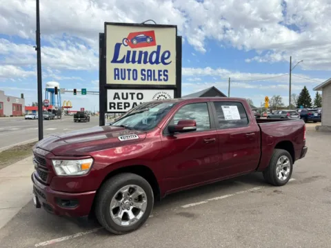 Red 2022 Ram 1500 Crew Cab Big Horn Pickup 4D 5 1/2 ft for sale in Wadena, MN