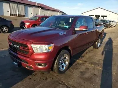 Red 2022 Ram 1500 Crew Cab Big Horn Pickup 4D 5 1/2 ft for sale in Wadena, MN