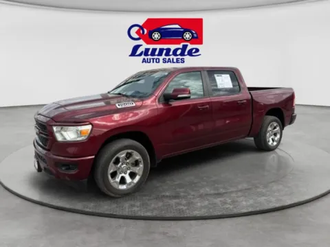 Red 2022 Ram 1500 Crew Cab Big Horn Pickup 4D 5 1/2 ft for sale in Wadena, MN