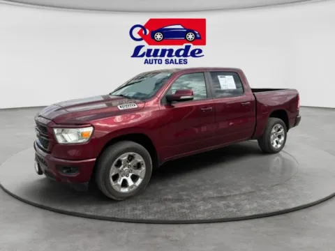 Red 2022 Ram 1500 Crew Cab Big Horn Pickup 4D 5 1/2 ft for sale in Wadena, MN