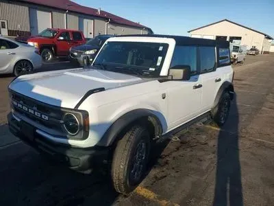 White 2022 Ford Bronco Big Bend Sport Utility 4D for sale in Wadena, MN